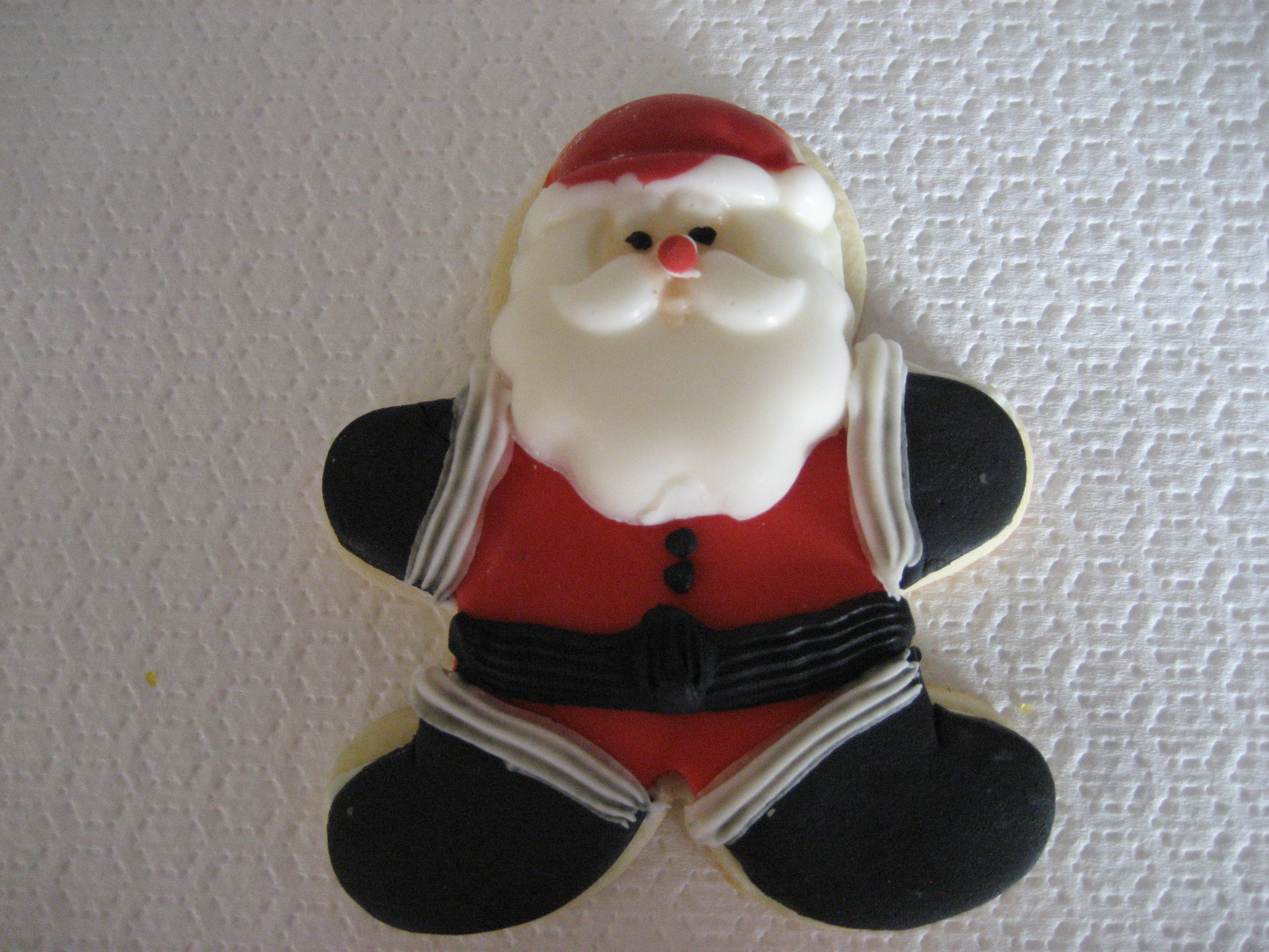 (3)3-D Santa