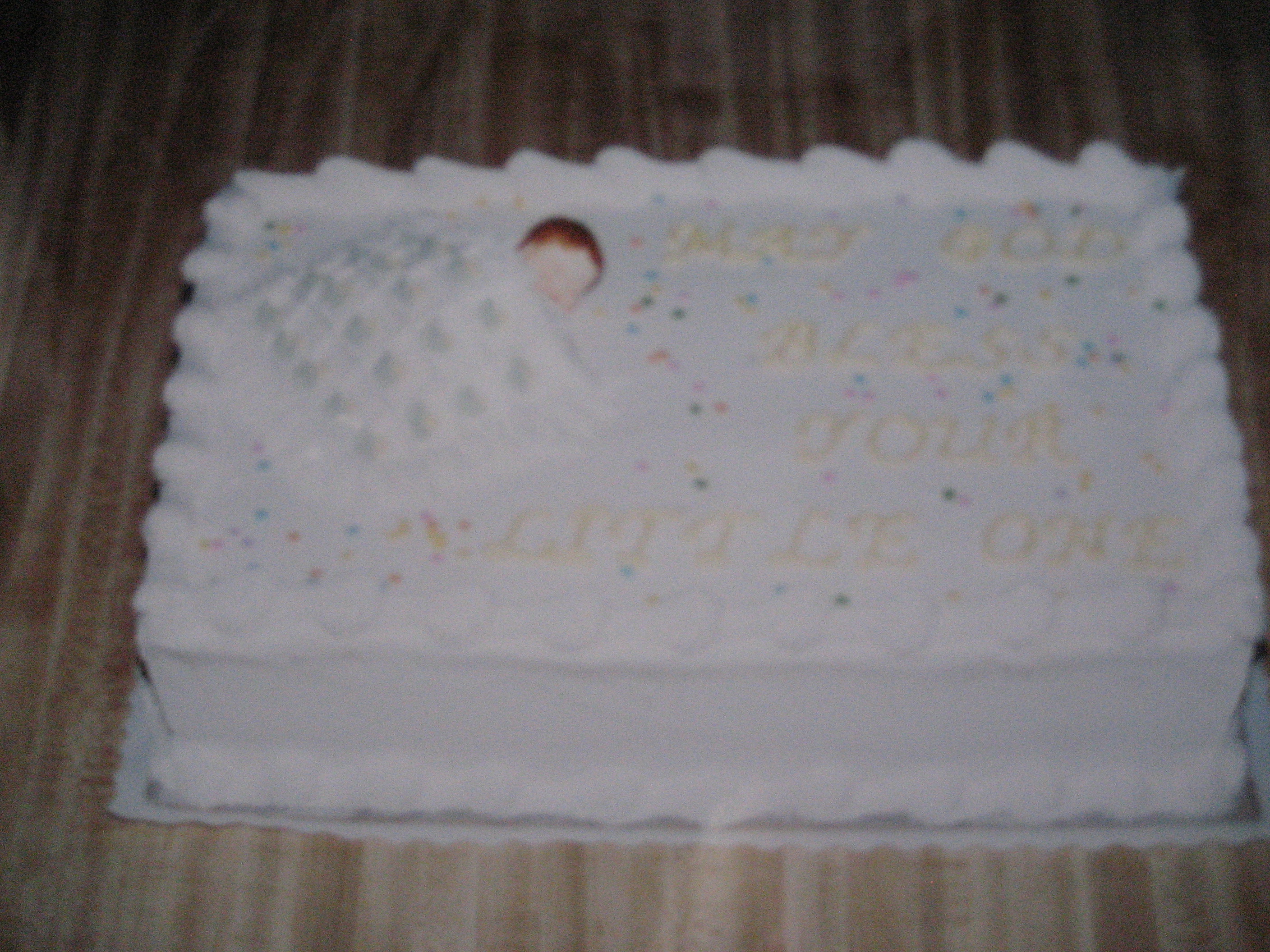 Baby Shower Cake