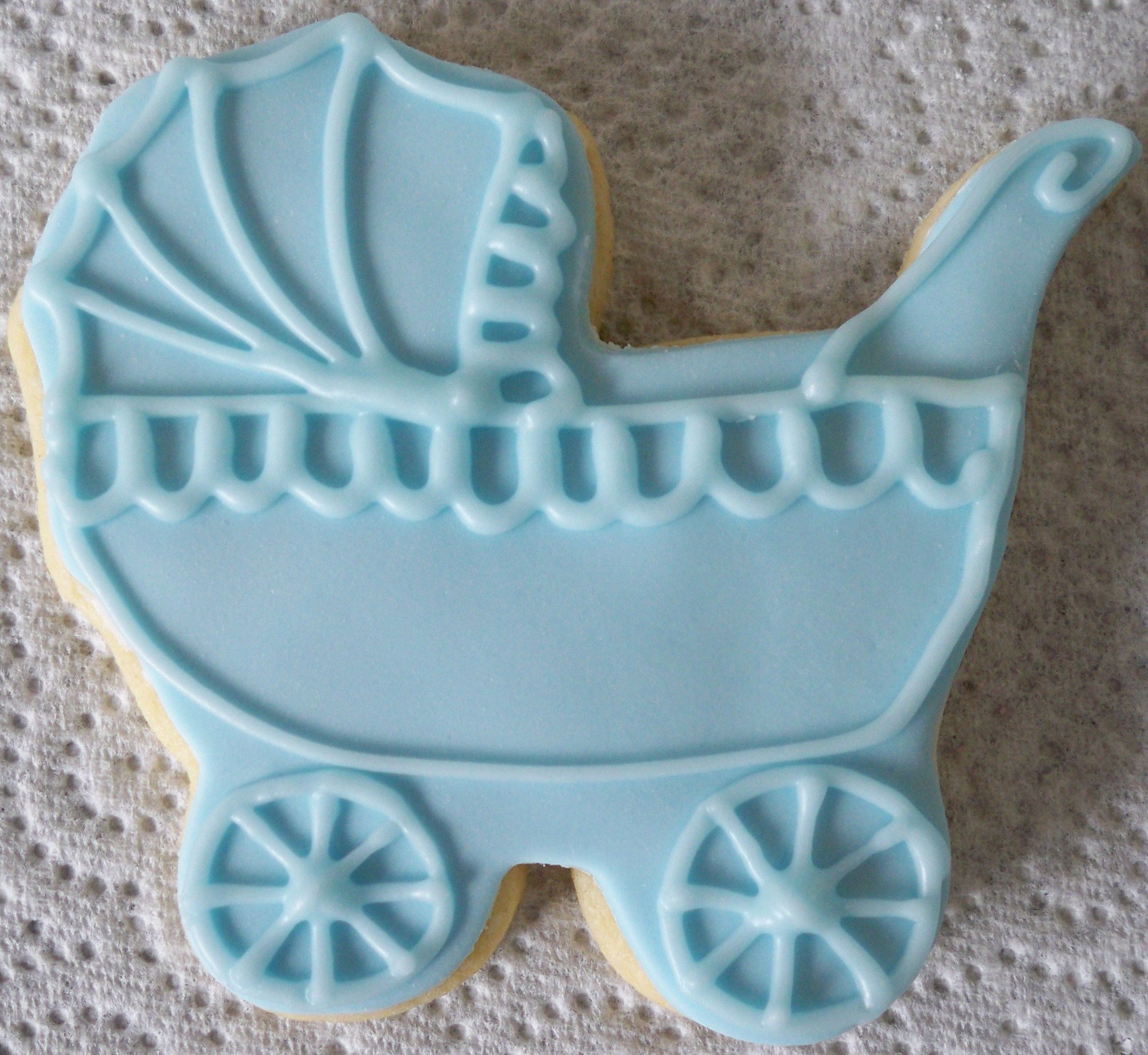 (3)Blue Baby Buggy
