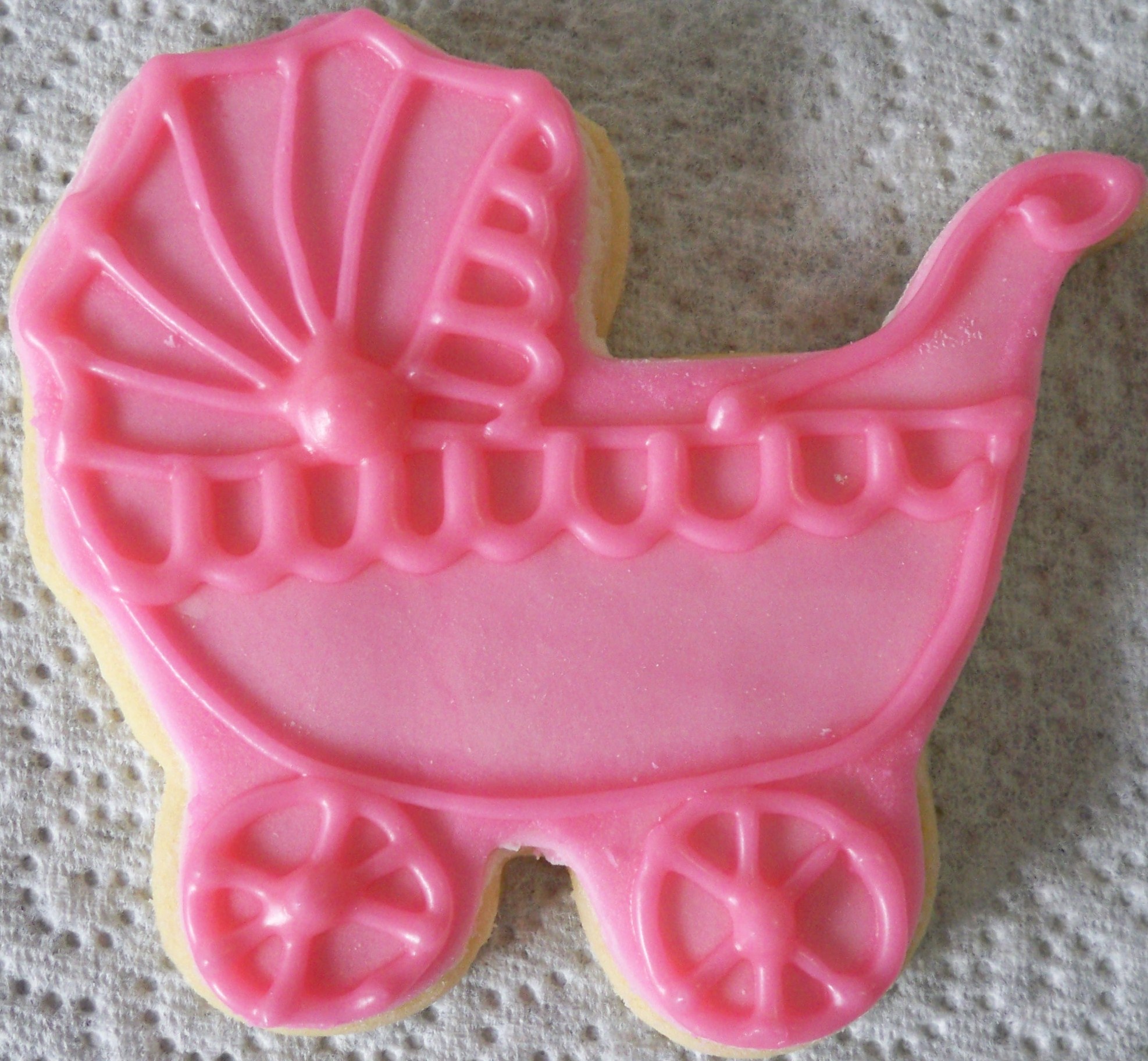 (4)Pink Baby Buggy
