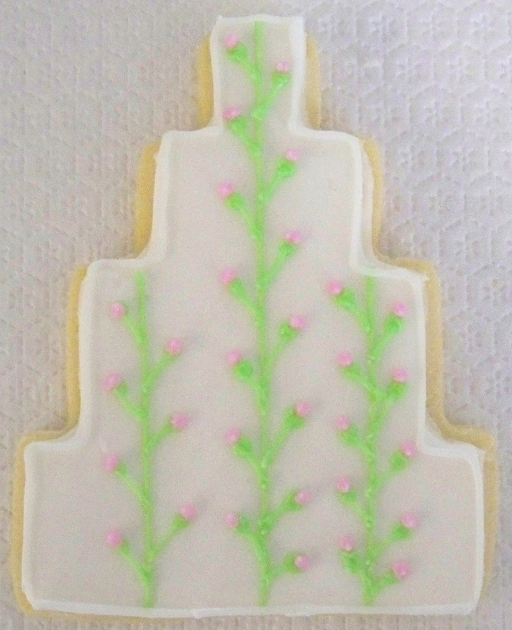 (10)Wedding Cake Pink Vine
