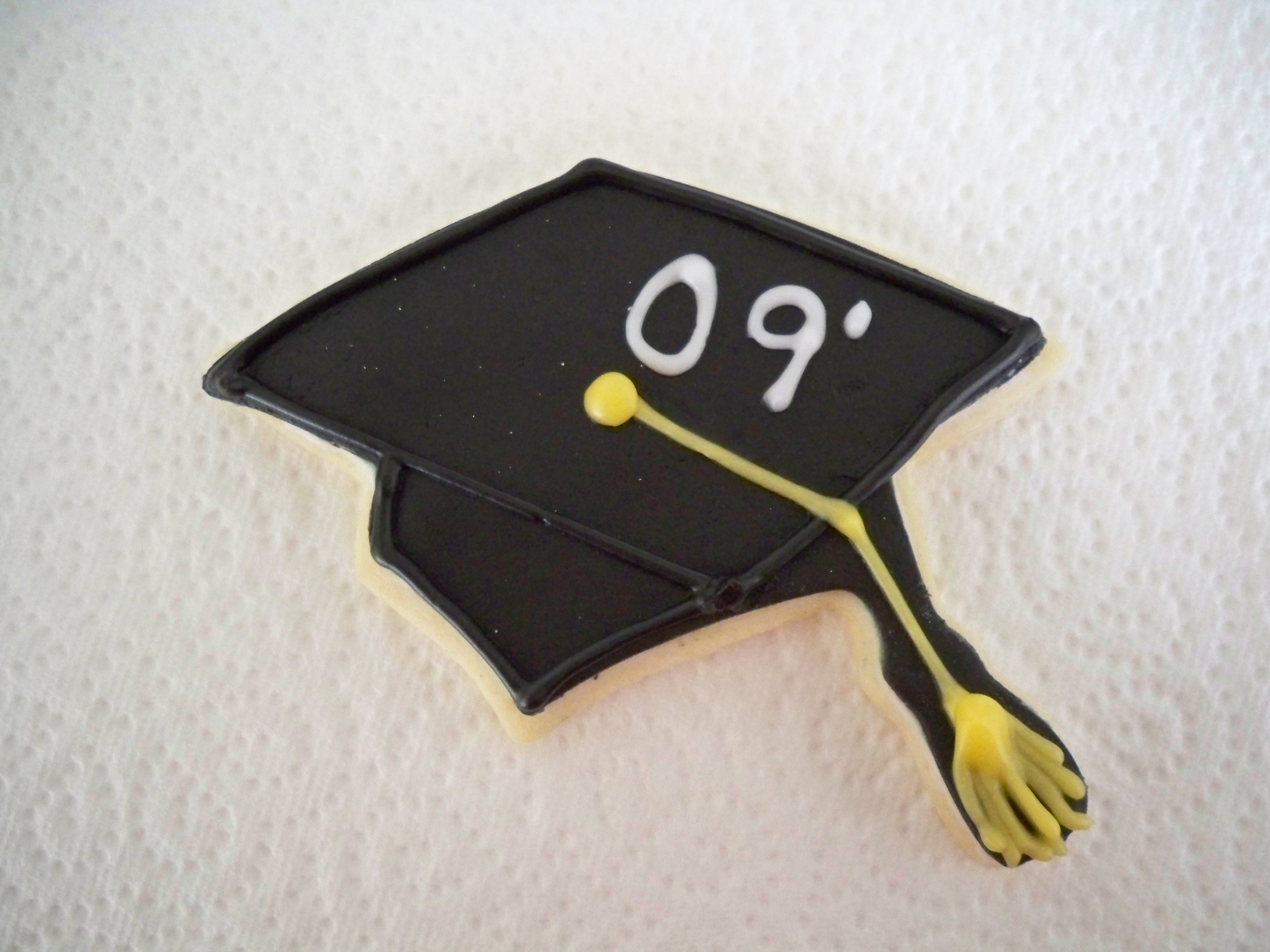 (1)Black Graduation Cap
